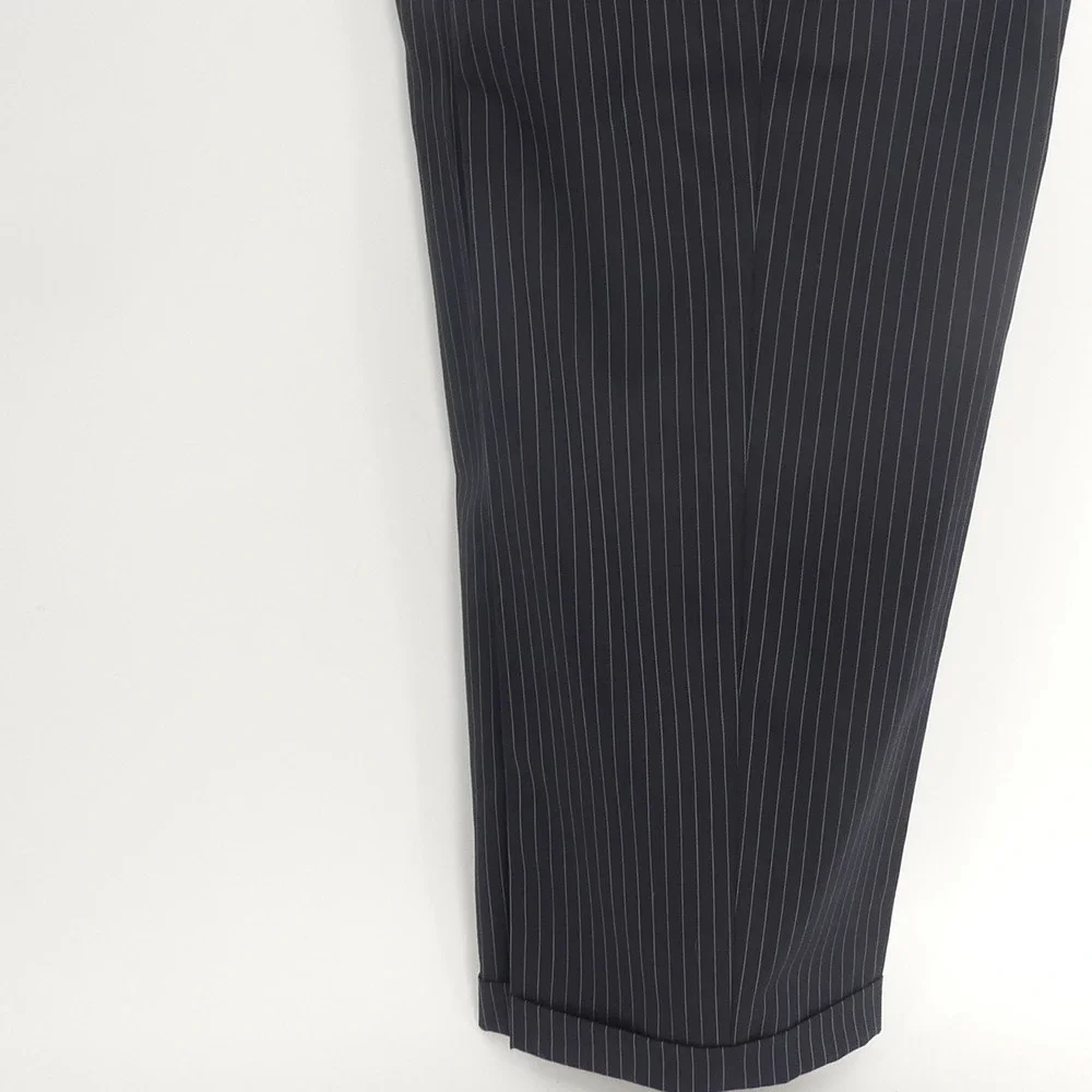 Jack Victor 2-Piece Wool Suit Dark Blue Stripe 41L‎ 35x31